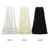 【17472】ティアードロングスカート	 | SneepDip | 詳細画像12 