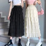 【17472】ティアードロングスカート	 | SneepDip | 詳細画像14 