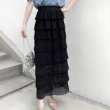 【17472】ティアードロングスカート	 | SneepDip | 詳細画像6 