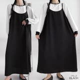 ブラッウ | 【17485】ドッキングワイドロングワンピース	 | SneepDip