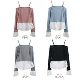 【17491】ドッキングシャツデザイントップス | SneepDip | 詳細画像7