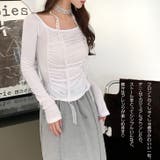 【17492】 レースストールシャーリングトップス	 | SneepDip | 詳細画像3 