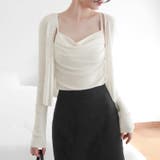 【17497】ニットキャミ＆カーディガン	 | SneepDip | 詳細画像2 