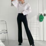 【17499】ストレッチフレアロングパンツ | SneepDip | 詳細画像7 