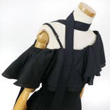 【17500】 シャーリングワンショルロングワンピース	 | SneepDip | 詳細画像9 