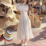 【17500】 シャーリングワンショルロングワンピース	 | SneepDip | 詳細画像13 