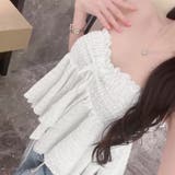 【17509】シャーリングチューブトップ	 | SneepDip | 詳細画像3 