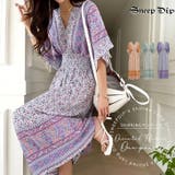 【17510】オリエンタルフラワーワンピース	 | SneepDip | 詳細画像1 