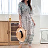 【17510】オリエンタルフラワーワンピース	 | SneepDip | 詳細画像5 