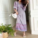 【17510】オリエンタルフラワーワンピース	 | SneepDip | 詳細画像8 