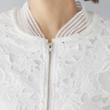 【17519】コード刺繍レースシアーブルゾン	 | SneepDip | 詳細画像7 