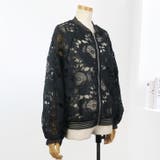 【17519】コード刺繍レースシアーブルゾン	 | SneepDip | 詳細画像8 