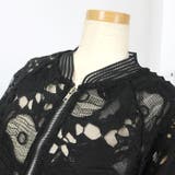 【17519】コード刺繍レースシアーブルゾン	 | SneepDip | 詳細画像9 