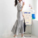 グレー | 【17521】ティアードロングワンピース | SneepDip