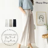 【17522】リネン風ワイドパンツ	 | SneepDip | 詳細画像1 