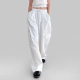 ホワイト | 【17529】ドロストカーゴパンツ | SneepDip