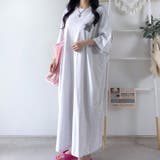 グレー | 【17531】バックプリントTシャツワンピース | SneepDip