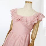 【17533】フリルショルダーロングワンピース	 | SneepDip | 詳細画像4 