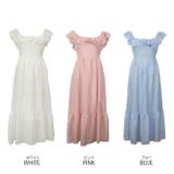 【17533】フリルショルダーロングワンピース	 | SneepDip | 詳細画像7 