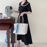 【17534】セーラーカラーロングワンピース	 | SneepDip | 詳細画像5 