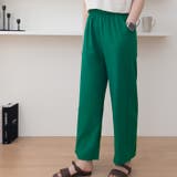 グリーン | 【17535】ワイドイージーパンツ	 | SneepDip