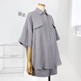 【17541】ルーズシャツ＆ショートパンツ	 | SneepDip | 詳細画像6 