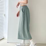 【17548】ワイドガウチョパンツ	 | SneepDip | 詳細画像3 