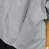 【17549】バルーンスリーブストライプブラウス	 | SneepDip | 詳細画像8 