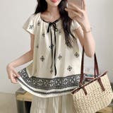 【17551】レトロエスニックブラウス	 | SneepDip | 詳細画像2 