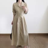 【17562】開襟レトロワンピース	 | SneepDip | 詳細画像2 