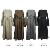 【17564】セット風シンプルワンピース	 | SneepDip | 詳細画像9 