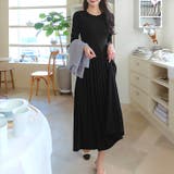 【17565】とろみプリーツワンピース	 | SneepDip | 詳細画像7 