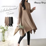 【17566】アシメプルオーバーチュニック	 | SneepDip | 詳細画像1 