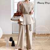 【17567】長袖ブラウス&パンツSET | SneepDip | 詳細画像1 