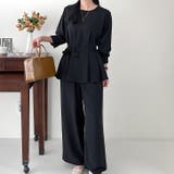 【17567】長袖ブラウス&パンツSET | SneepDip | 詳細画像4 