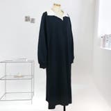 【17568】バイカラーポロシャツワンピース	 | SneepDip | 詳細画像7 