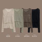 【17571】ニットビスチェ&カーディガン | SneepDip | 詳細画像11