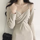 【17573】カーデ＆ツイストキャミワンピース	 | SneepDip | 詳細画像9 