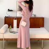 【17573】カーデ＆ツイストキャミワンピース	 | SneepDip | 詳細画像2 