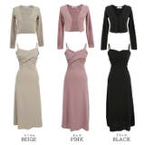 【17573】カーデ＆ツイストキャミワンピース	 | SneepDip | 詳細画像7 