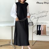 【17575】配色スリーブワンピース	 | SneepDip | 詳細画像1 