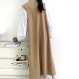 【17575】配色スリーブワンピース	 | SneepDip | 詳細画像3 