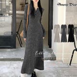 【17576】ふんわり柔らかリブワンピース	 | SneepDip | 詳細画像1 