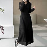 【17576】ふんわり柔らかリブワンピース	 | SneepDip | 詳細画像7 