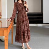 【17577】レトロペイズリーロングワンピース	 | SneepDip | 詳細画像3 