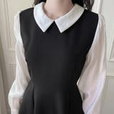 【17580】バイカラーロングワンピース	 | SneepDip | 詳細画像5 