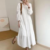 【17586】ティアードロングワンピース	 | SneepDip | 詳細画像2 