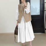 【17586】ティアードロングワンピース	 | SneepDip | 詳細画像3 