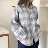 ホワイト | 【17587】チェックネルシャツ	 | SneepDip