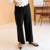 ブラック | 【17590】ポケットフリルパンツ	 | SneepDip